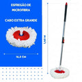 Mop Giratório Profissional 360° com Centrífuga