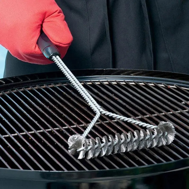 Escova para Limpeza de Grelha Resistente para Churrasqueiras