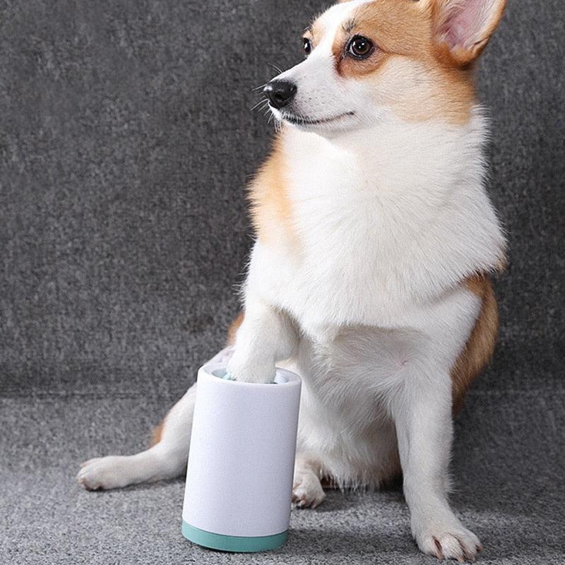 Lavadora Portátil de Patas para Pets com Silicone Flexível