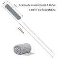 Escova Limpa Poeira Retrátil Espanador De Pó Flexível - DusterClean™
